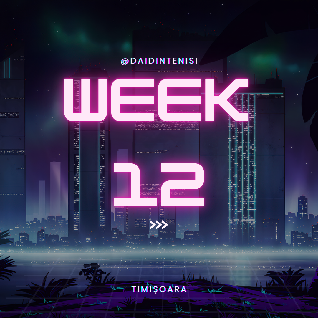 Week #No.12 (16–22 Mar 2026)